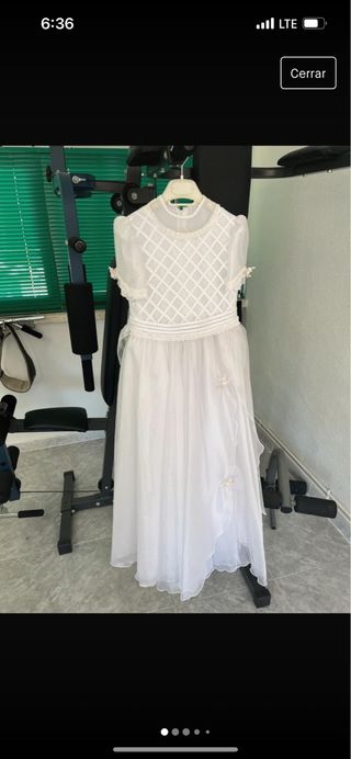 vestido blanco comunion 