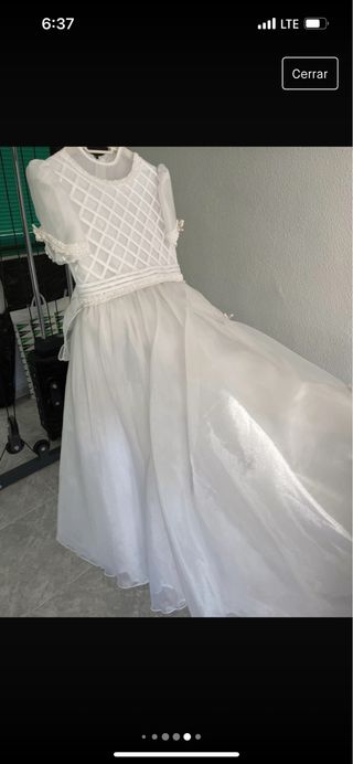 vestido blanco comunion 