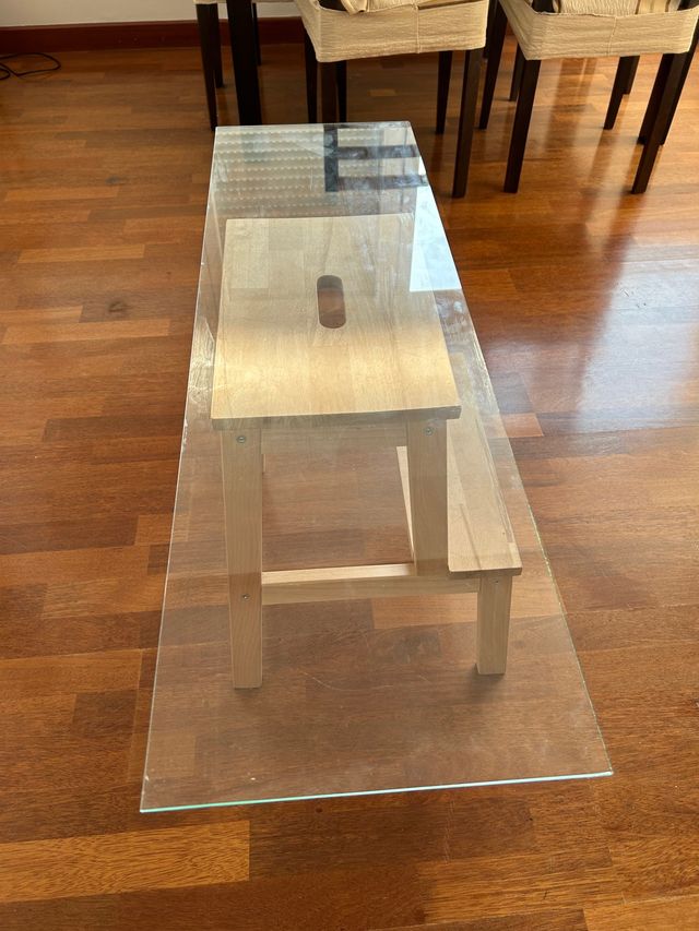 REBAJADO! Estanteria balda repisa cristal 98 x 30