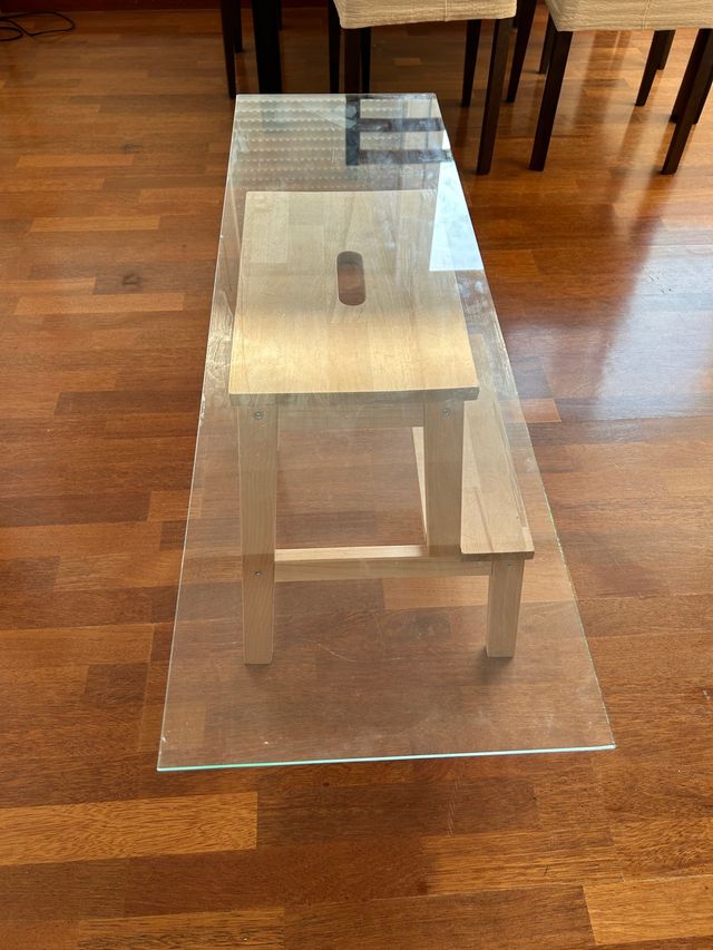 REBAJADO! Estanteria balda repisa cristal 98 x 30