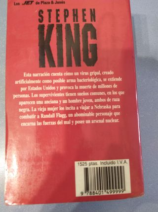 Libro "Apocalipsis" de Stephen King