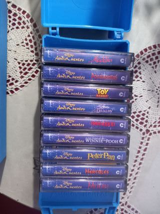 Cuenta cuentos en casettes Disney