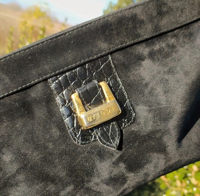 Pochette Velluto Nero Vintage