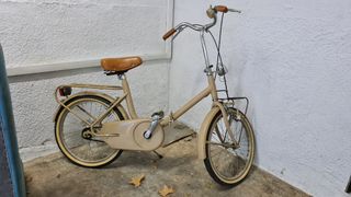 Bicicleta antigua plegable