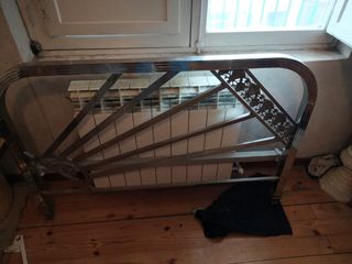 cama niquelada de matrimonio con somier