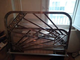 cama niquelada de matrimonio con somier