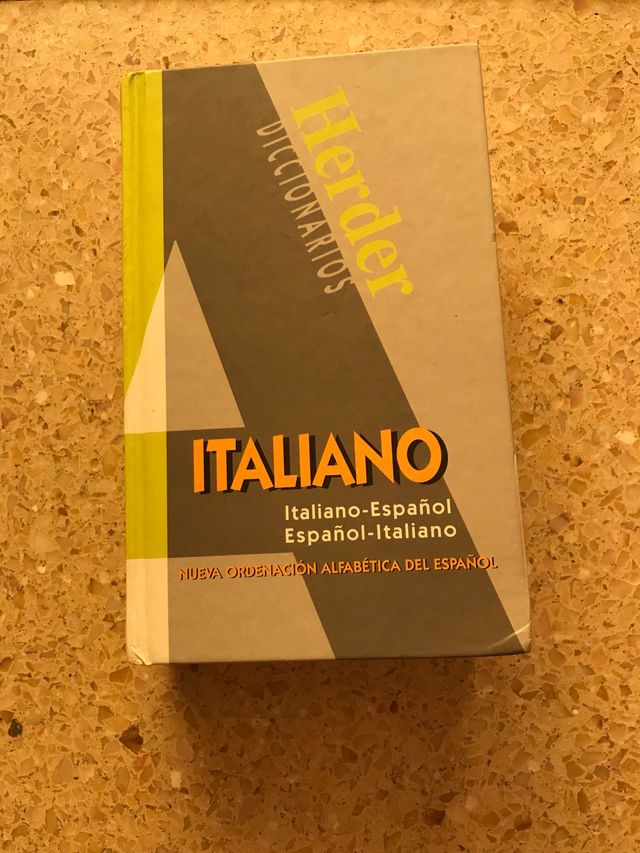 diccionario italiano/ español