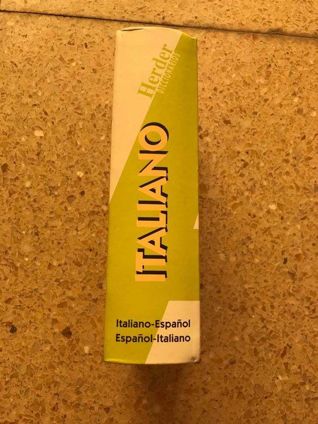 diccionario italiano/ español