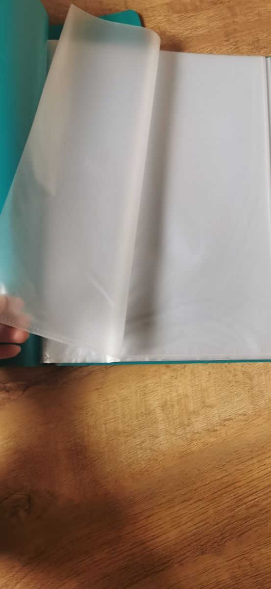 carpeta fundas transparentes