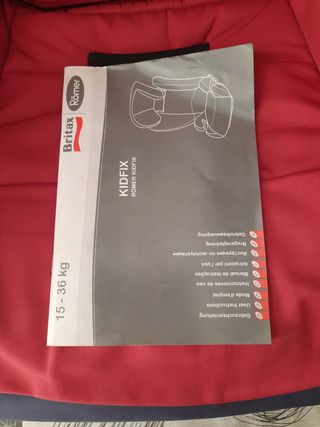 Silla infantil coche Römer Kidfix