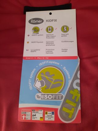 Silla infantil coche Römer Kidfix