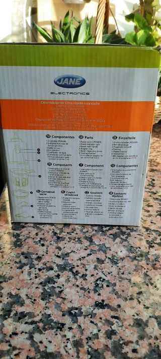 CALIENTA BIBERONES ELECTRICO PORTATIL