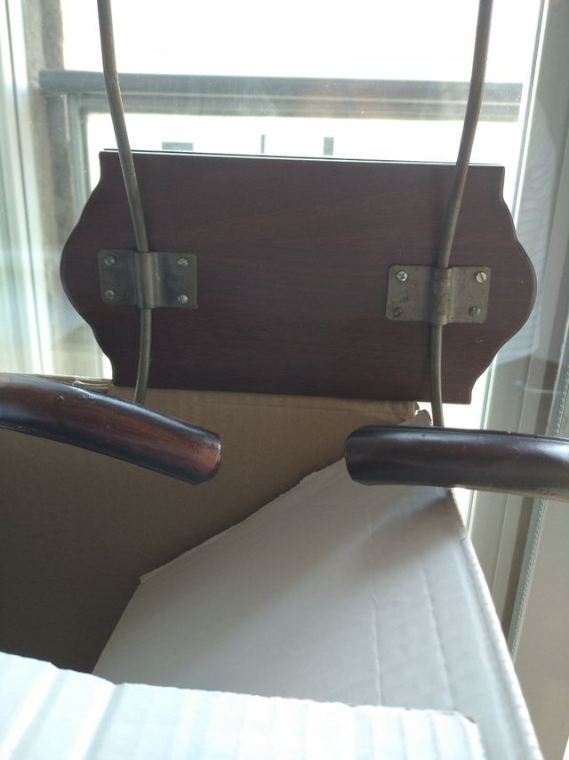 Perchero madera 4 ganchos