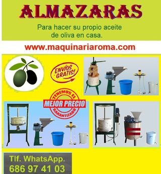 ALMAZARA  micro, La MAS ECONOMICA del mercado