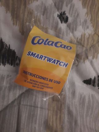 smartwatch colacao no carga