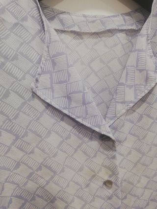 Blusa vintage hecha a mano