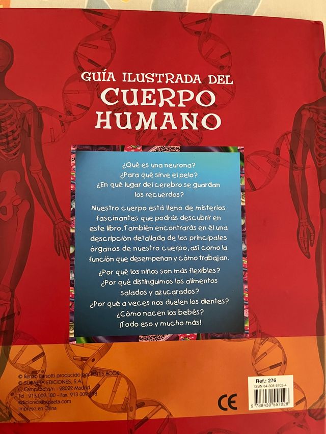 Libro El cuerpo humano