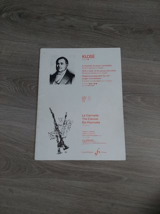 Libros de clarinete