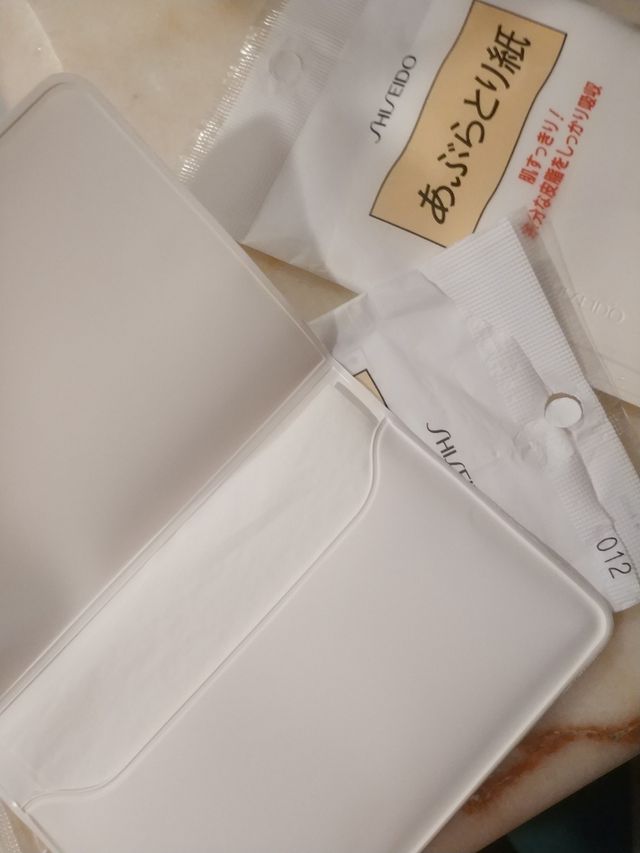 Salviettine sebo assorbenti Shiseido