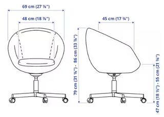 Silla Ikea SKRUVSTA
