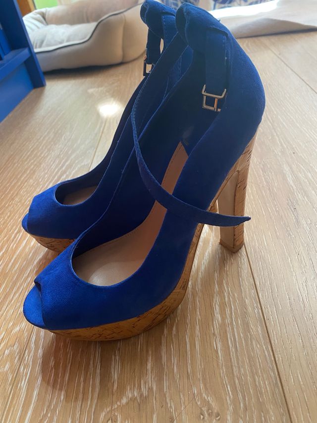 Zapato tacón con plataforma