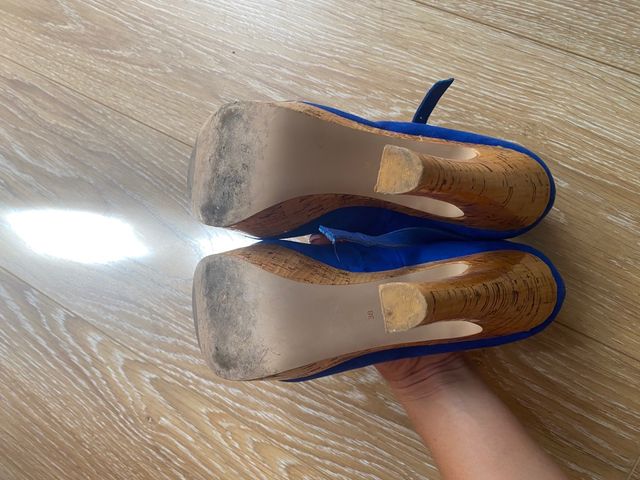 Zapato tacón con plataforma