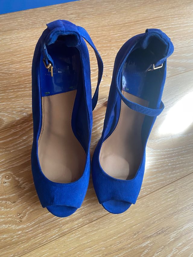 Zapato tacón con plataforma