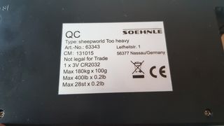 ⭐ Báscula peso Soehnle infantil