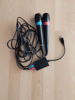 Micrófonos de juego Singstar
