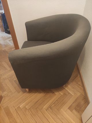 Dos Sillónes Sofá Ronconera Gris