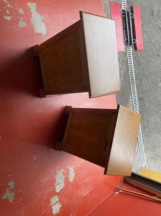 Mesitas madera noble