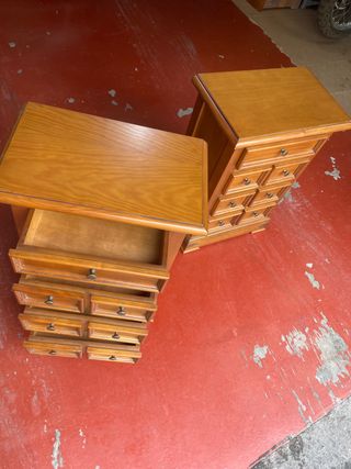 Mesitas madera noble