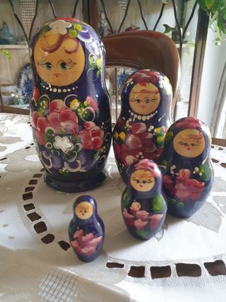 Matrioska bambole russe vintage 