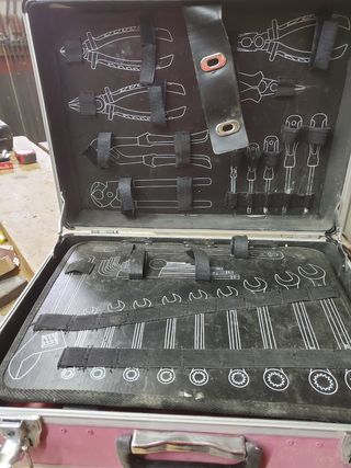 maletín para herramientas  de aluminio