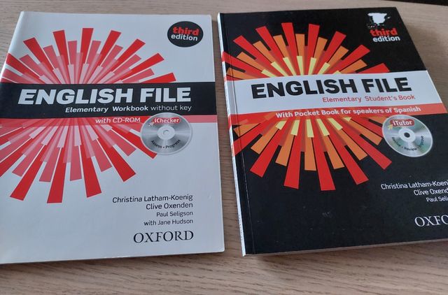 Libro Inglés. English File.  Oxford