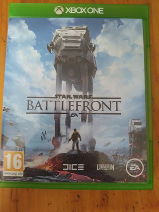 vendo star wars battlefront para xbox one