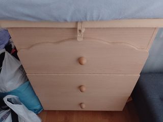 Bañera/mueble bebé con cambiador