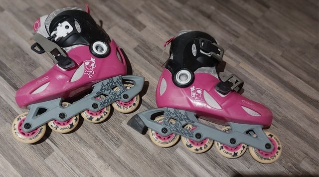 Patines en línea niña talla 28-30 + bolsa