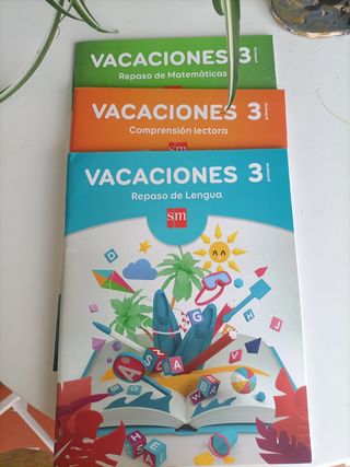 LIBROS DE REPASO DE 3° DE PRIMARIA PARA EL VERANO