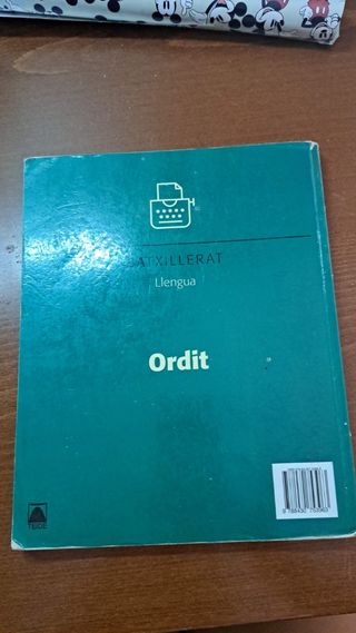 Libro de Catalán 2o bachillerato 