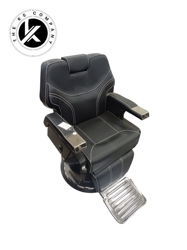 Sedia da barbiere nera