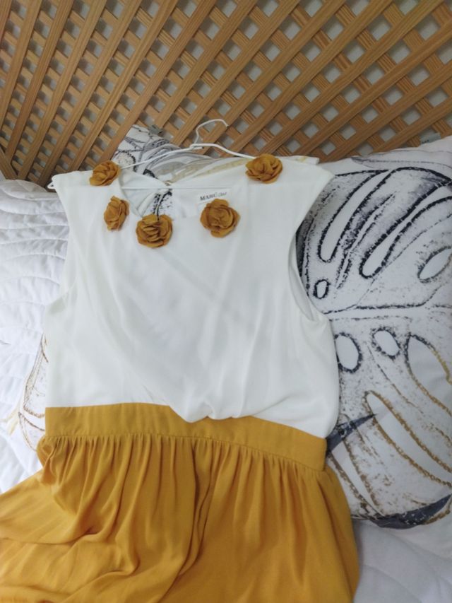 Vestido de fiesta , talla 42con forro 