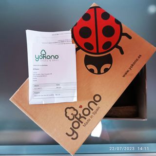 Yokono Zapato De Cuña Atenas-022 Burdeos es de pie