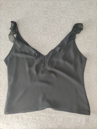 Top de zara talla L