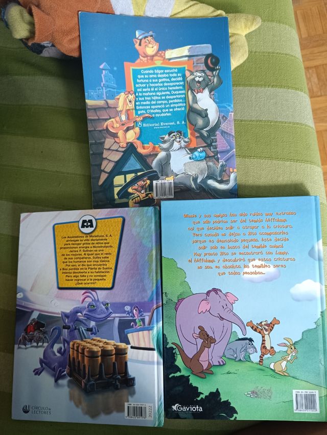 Libros infantiles de Disney y Pixar clásicos 