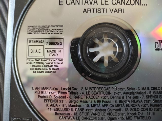 CD E cantava le canzoni