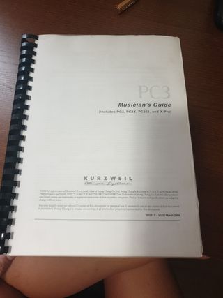 KURZWEIL PC3X SINTETIZADOR
