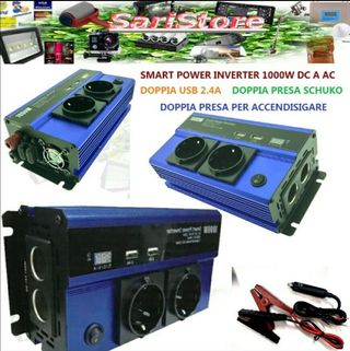 INVERTER 1000W Smart Power Modulato da 12V AC 220V