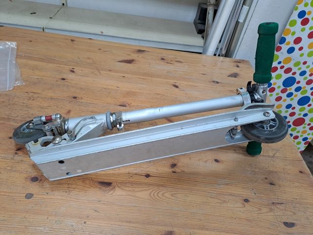 patinete jd bug verde aluminio plegable