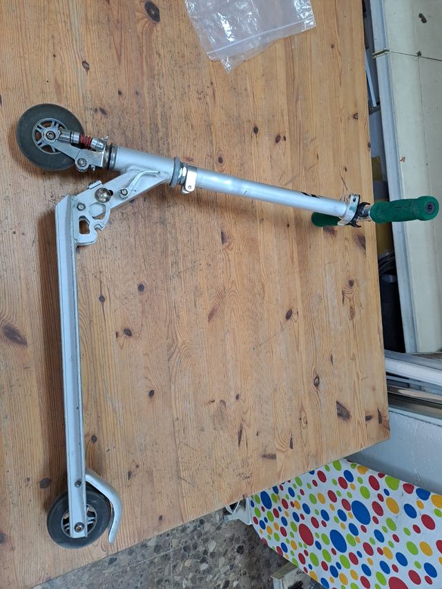 patinete jd bug verde aluminio plegable